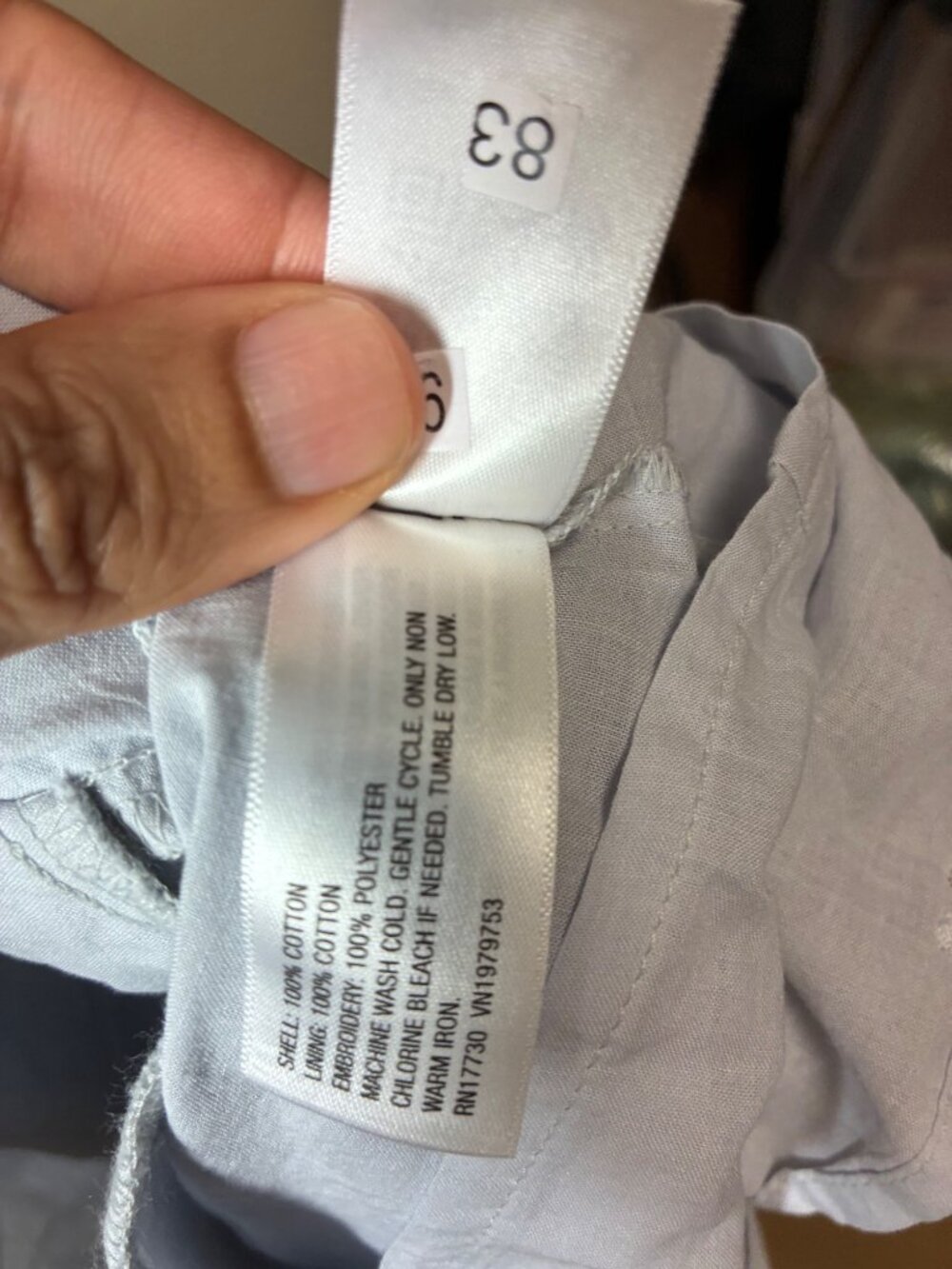 NWT Universal Thread Cotton Dress +Pockets Short Sleeve Gray Size Small MSRP $30 - Picture 5 of 6